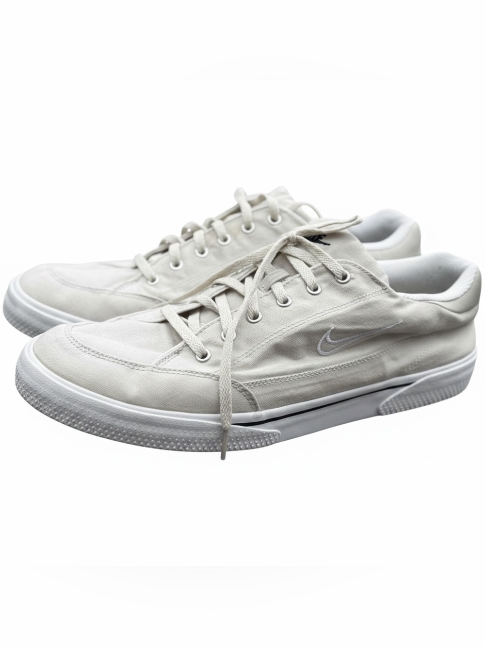 Nike Court Legacy Canvas Sneakers Men's Size 13 Cream Off White Style DA1446-002